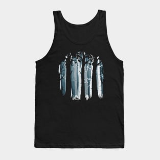 Birch Tree Forest 7 Tank Top